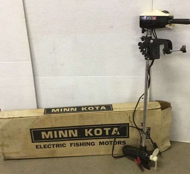 Minn Kota Electric Fishing Motor Sherwood Auctions