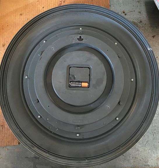 Edinburgh Clock Works Co. London, England Wall Clock, Battery Operated