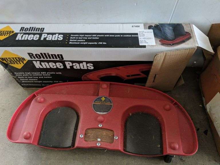 Rolling Knee Pads Sherwood Auctions