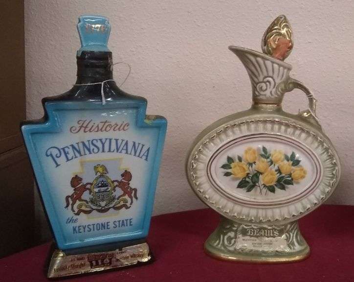 Seven Jim Beam Collectible Decanters Sherwood Auctions