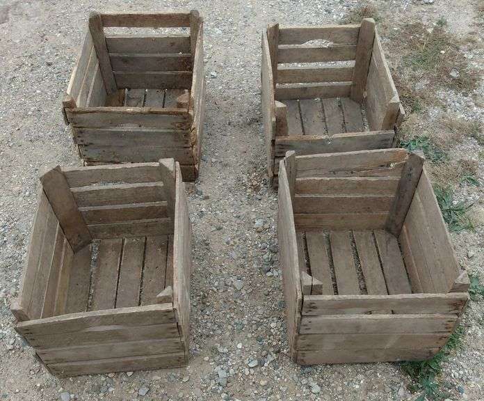 Four Onion Crates Sherwood Auctions