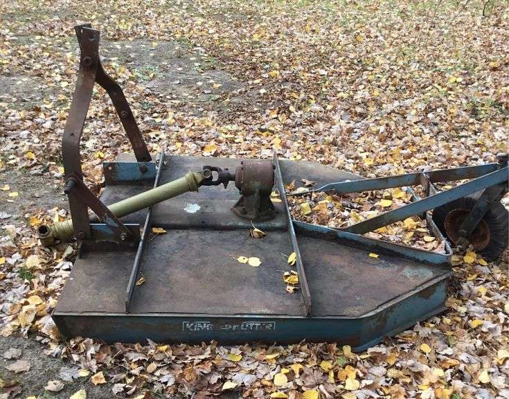 King Kutter 5’ 3 Point Brush Hog Sherwood Auctions