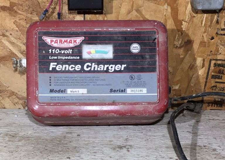Parmak Model Mark 5 30 Mile Fence Charger Sherwood Auctions