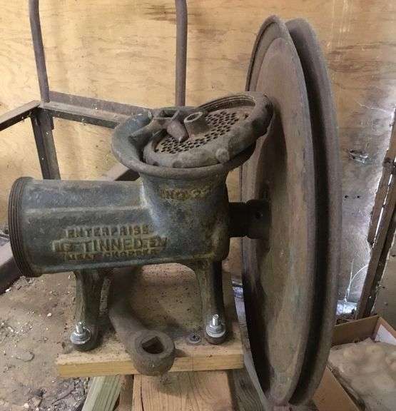 Antique Enterprise Meat Grinder Sherwood Auctions