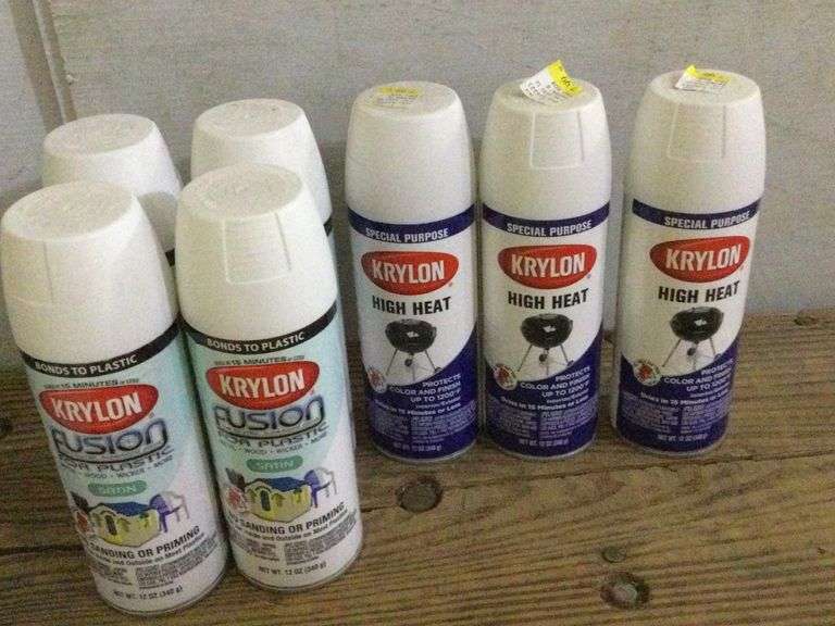 RustOleum Spray Paint Sherwood Auctions