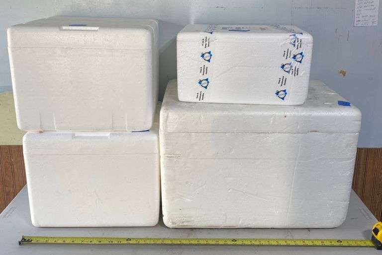 Styrofoam Coolers Sherwood Auctions