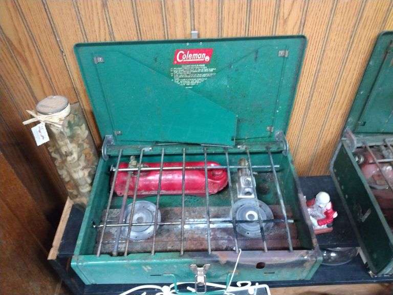 Coleman Gas Stoves, Book Shelf( 18" Height, 47" Length, 8" Depth