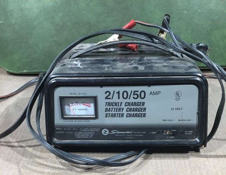 Schumacher Battery Charger Sherwood Auctions