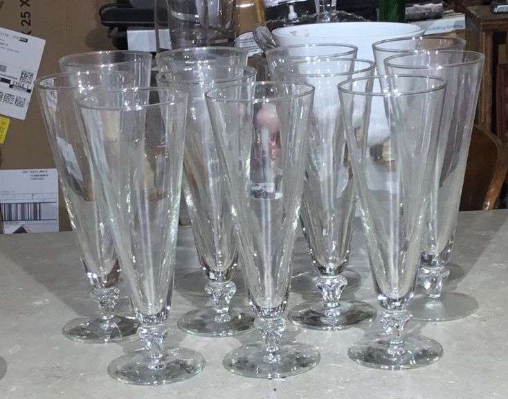 Libbey Safedge Glassware Sherwood Auctions