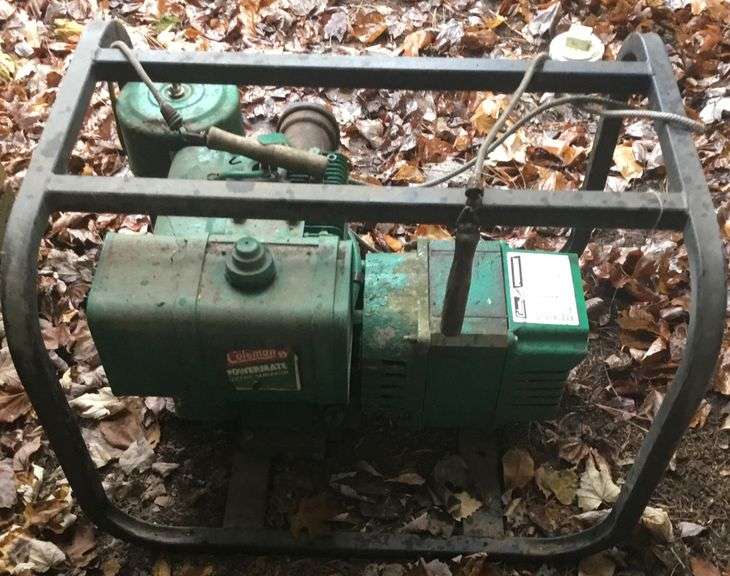 Coleman Powermate 54 Series 4000 Watt Generator Sherwood Auctions