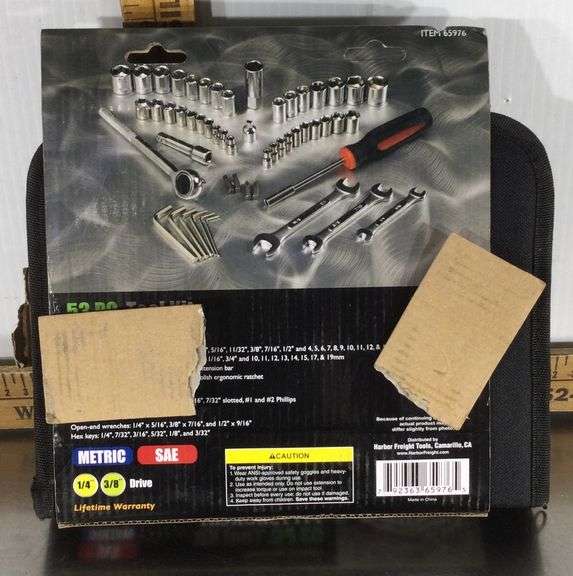 Pittsburgh 53 pc. Tool Kit Sherwood Auctions