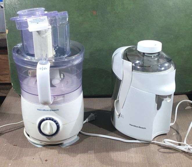 Hamilton Beach Juicer Has Power and Food Processor Sherwood Auctions