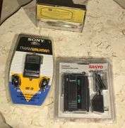 Walkman Sanyo Cassette Corder M-1115 Vintage – Noir, Fonctionnel, Neuf Courroie