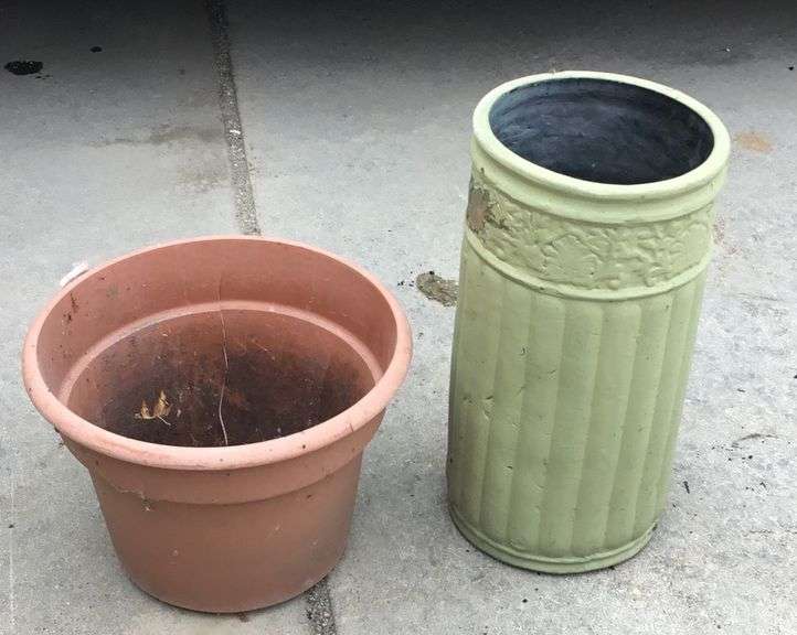 Two Flower Pots Sherwood Auctions