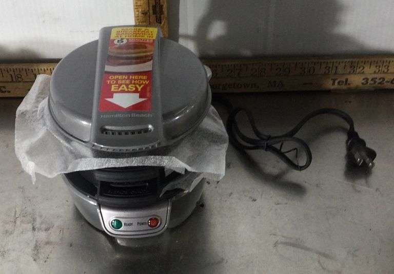 Hamilton Beach Breakfast Sandwich Maker Sherwood Auctions