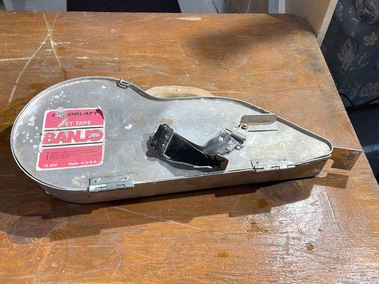 Goldblatt Drywall Banjo Wet Tape Sherwood Auctions