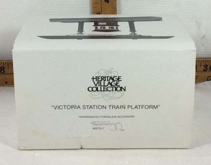 The Heritage Village Collection “Victoria Station Train Platform