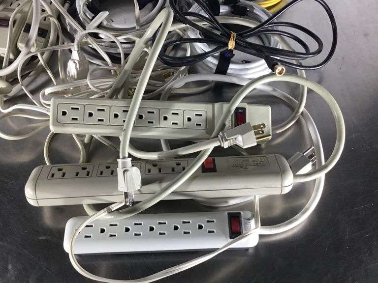 Power Strips, Coax/Wires, Reacher Stick, Extension Cords Sherwood