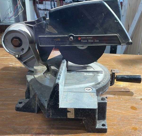 Black & Decker Power Miter Saw Sherwood Auctions