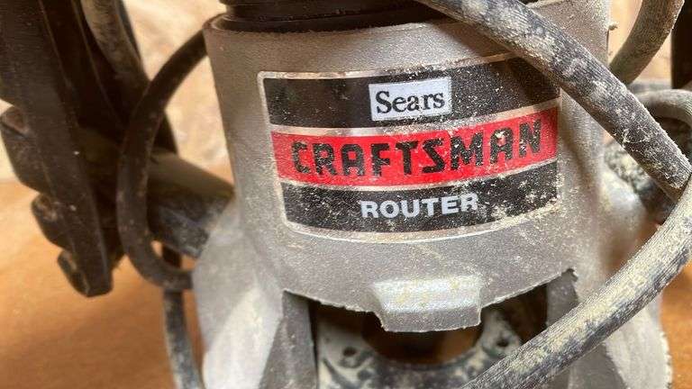 Craftsman 3/4 Horsepower Router - Sherwood Auctions