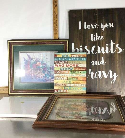 Home Decor Signs Sherwood Auctions