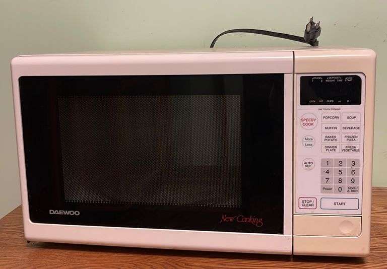 Daewoo New Cooking Microwave Sherwood Auctions