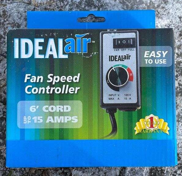 Ideal Air Fan Speed Controller Sherwood Auctions