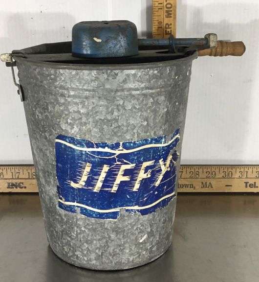 Antique Jiffy Ice Cream Maker Sherwood Auctions