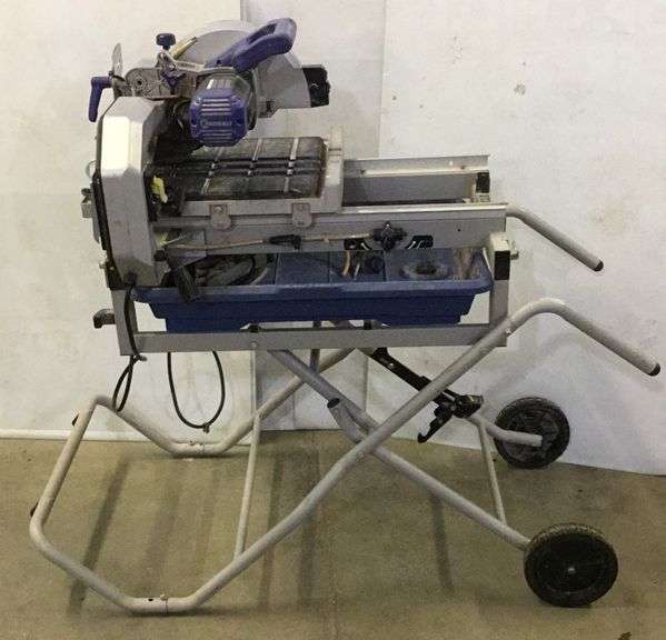 Kobalt Wet Tile Saw with Pump Sherwood Auctions