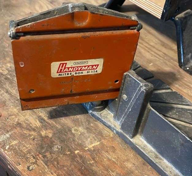 Stanley Handyman Mitre Boxes & Saws Sherwood Auctions