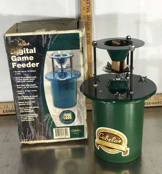 Cabela’s Digital Game Feeder Sherwood Auctions