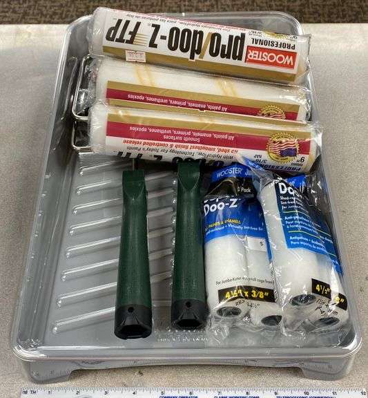 Paint Tray, Rollers & Roller Covers Sherwood Auctions