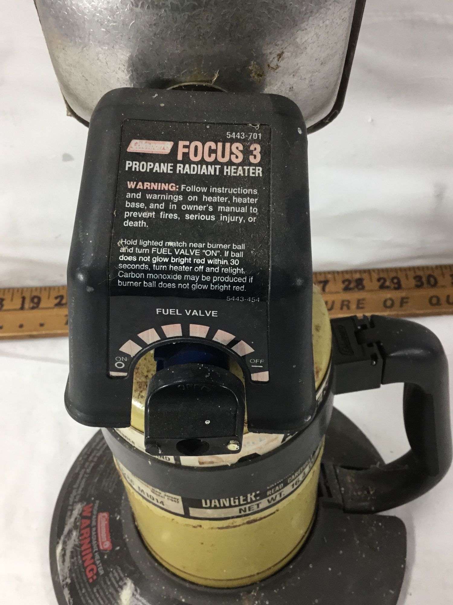 Coleman Focus 3 Propane Heater - Sherwood Auctions