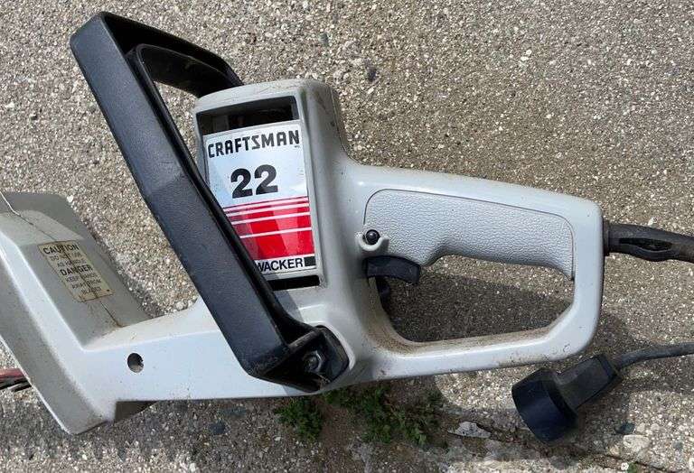 Craftsman Bushwacker 22” Electric Hedge Trimmer, Pruners, Bow Saws & a