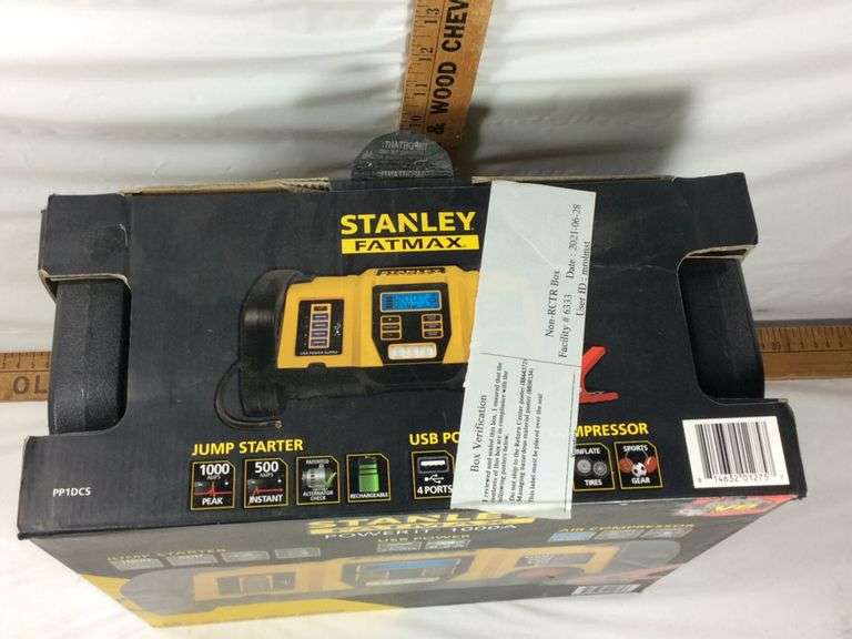 Stanley FatMax Jump Starter Sherwood Auctions