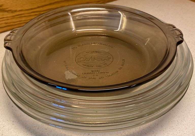 Pyrex Pie Plates Sherwood Auctions