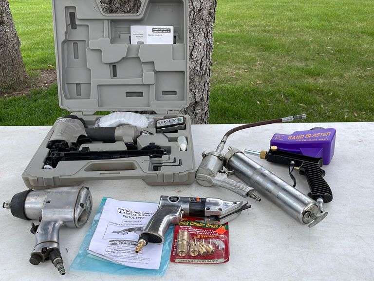 Pneumatic ToolsPorter Cable Finish Nailer, Air Metal Shear, Impact