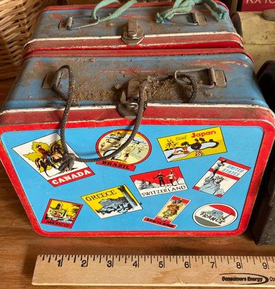 Antique Lunch Boxes Sherwood Auctions