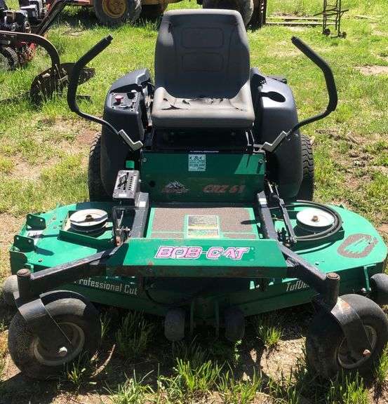 Bob Cat CRZ 61 Zero Turn Mower Sherwood Auctions