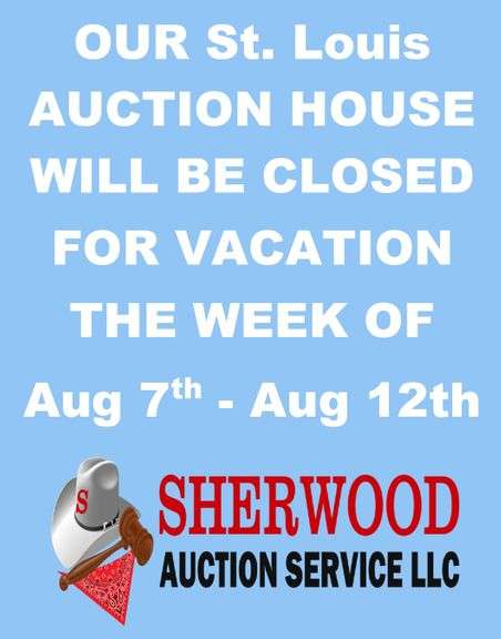 St. Louis Warehouse CLOSED THIS WEEK FOR VACATION!