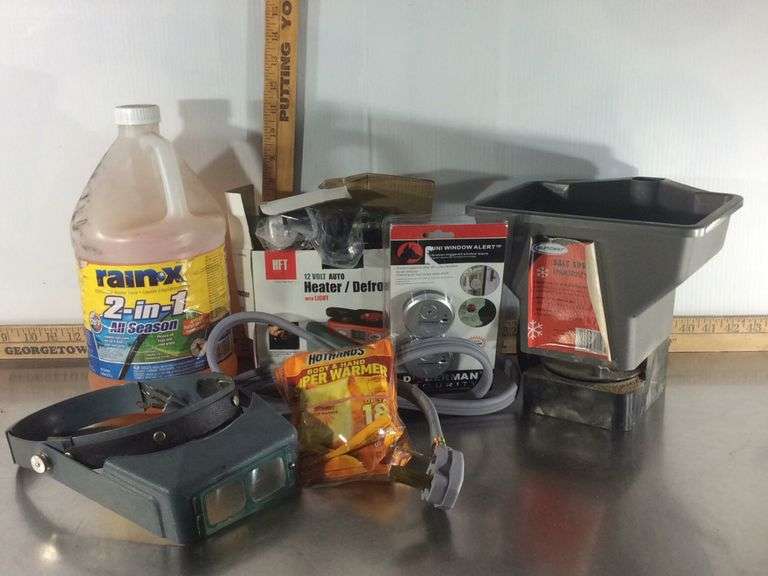 Window Alert, Auto Heater/Defroster, Salt Spreader, Hand Warmers, Rain