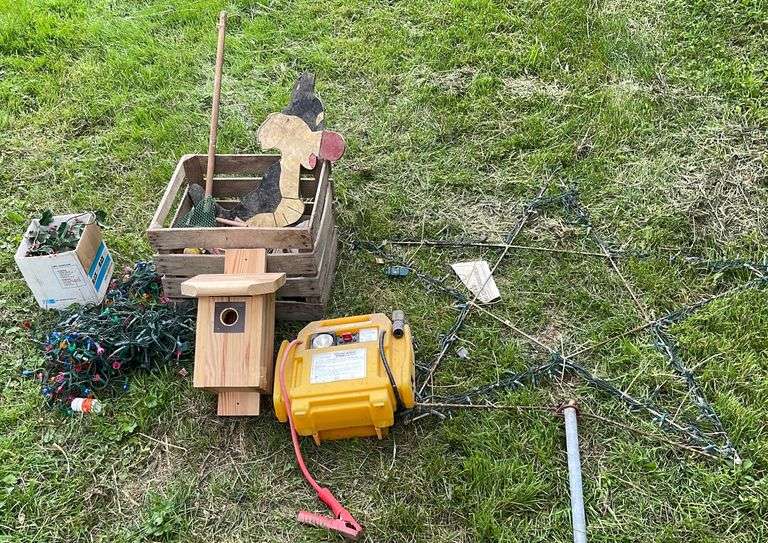 Chicago Electric Power Tools 3in1 Jumpstart/Air Compressor w/ Outdoor