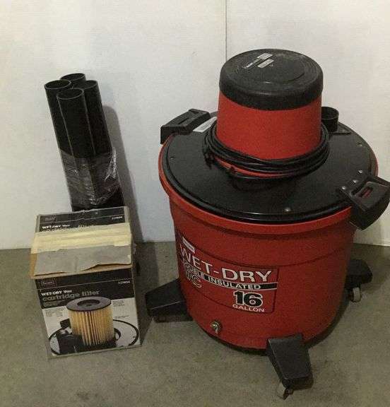 Sears/Craftsman Wet/Dry 16 Gallon Shop Vac With Hose and Filter