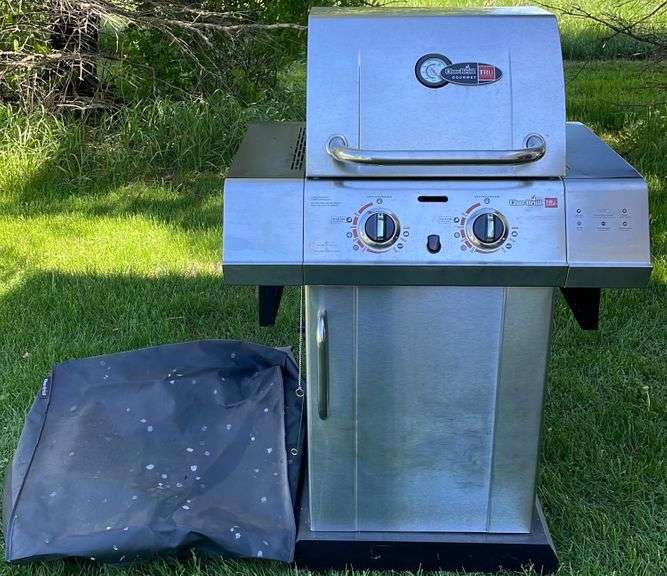 CharBroil Gourmet Tru Infrared Grill w/ Cover Sherwood Auctions