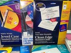 Avery, HP & 3M Labels, Post Cards, CD/DVD Labels, Laminating Sheets ...