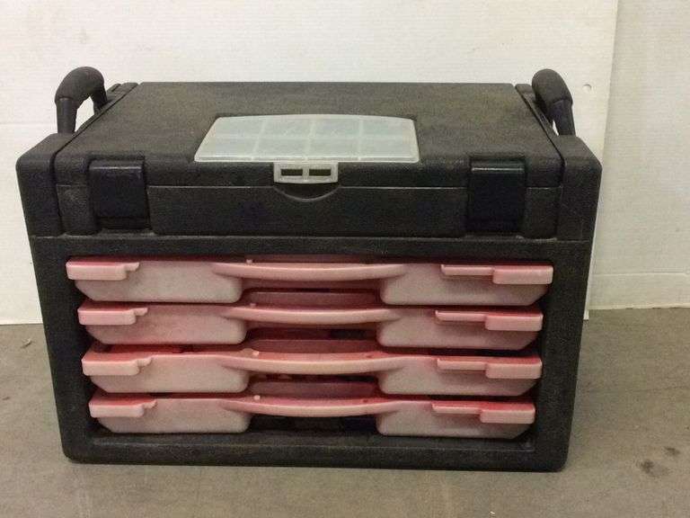 Workforce Molded Plastic Tool Chest With Tools Sherwood Auctions