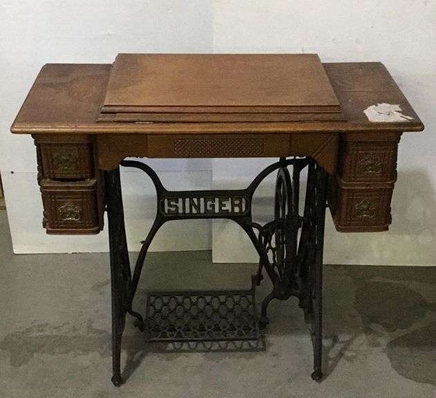 Singer Foot Pedal Sewing Machine Sherwood Auctions