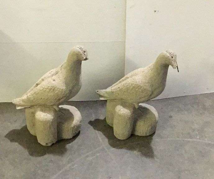 Cement Garden Statues Sherwood Auctions