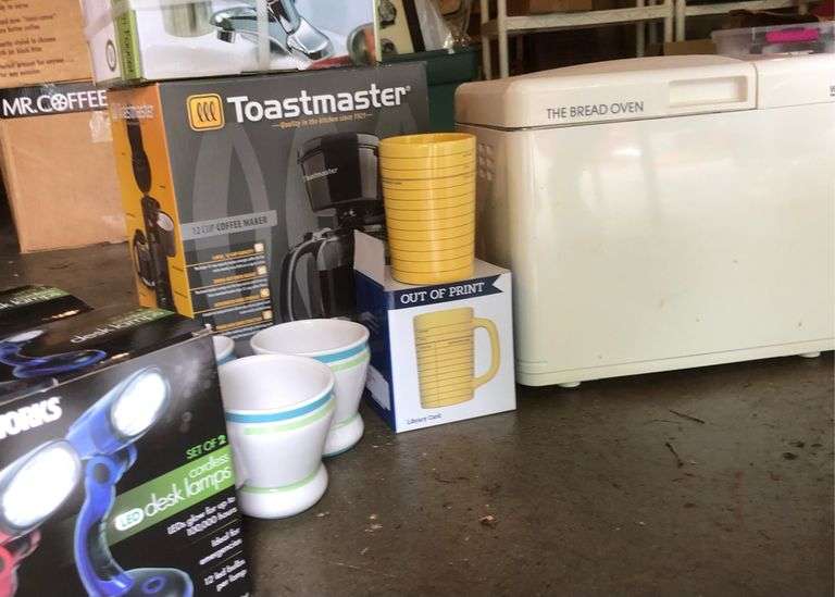 Toastmaster Coffee Maker, Bathroom Faucet, Welbilt Bread Oven, Coffee