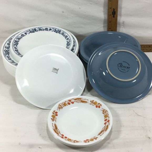 Gibson and Corelle Dishes Sherwood Auctions